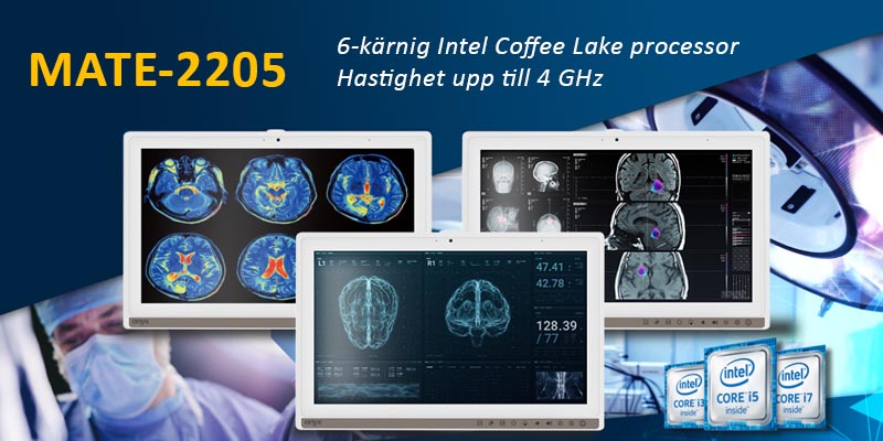 MATE-2205 - Medicinskt godkänd panel-PC