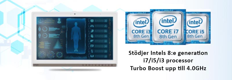 Intels 8:e generation i7 processor
