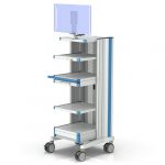 Vagn för vården för tung apparatur compact-cart Profi