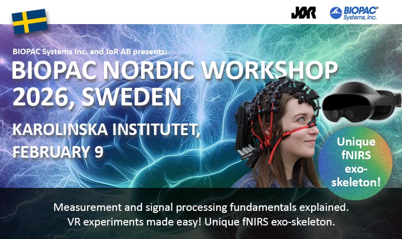BIOPAC Nordic Workshop 2026 Sweden