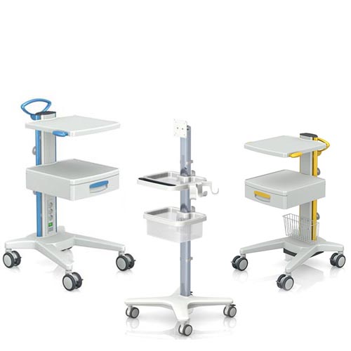 Vagnar för vården med fast höjd